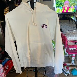 Champion Classic White Sweatshirt